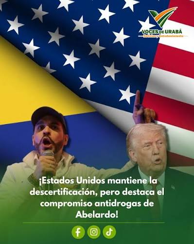 Estados Unidos mantiene la descertificación de Colombia en lucha antidrogas y genera reacciones políticas nacionales